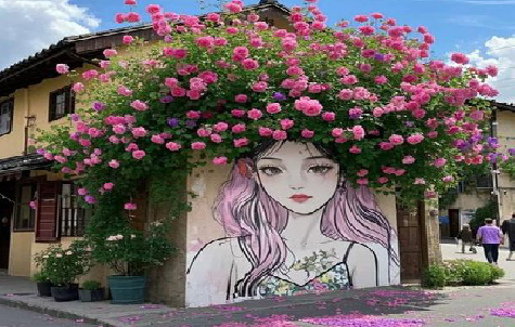 建宁怎么设计网红打卡墙绘