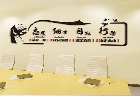 建宁企业文化墙主要展示什么？