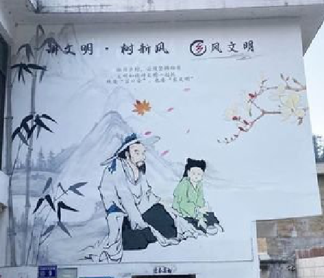 建宁分享几个墙绘保养知识。