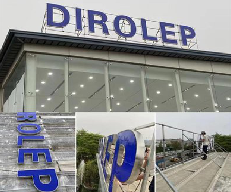 建宁楼顶发光字安装的注意事项。